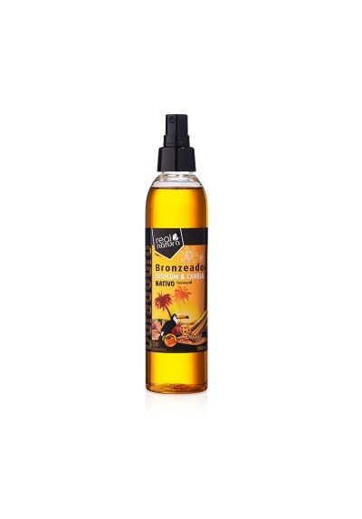 Bronceador con Protector Solar y Aceite de Canela 200ml – Bronceado Natural con Protección y Aroma Cálido