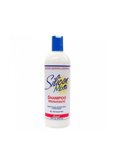 Silicon Mix Champú Hidratante 16oz – Restauración y Brillo para Cabello Seco y Dañado