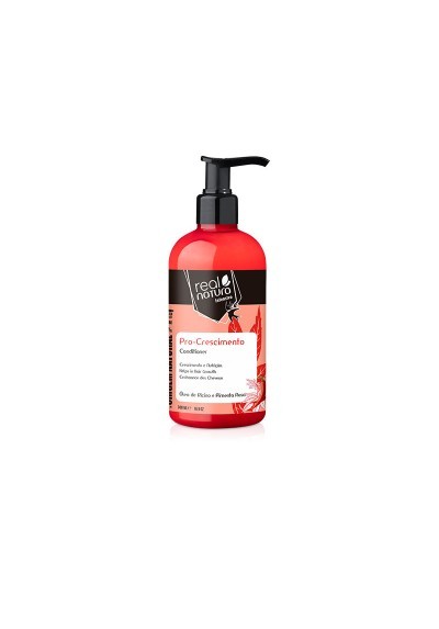 Acondicionador Pro Crecimiento Real Natura 300ml – Cabello Más Largo, Fuerte y Brillante