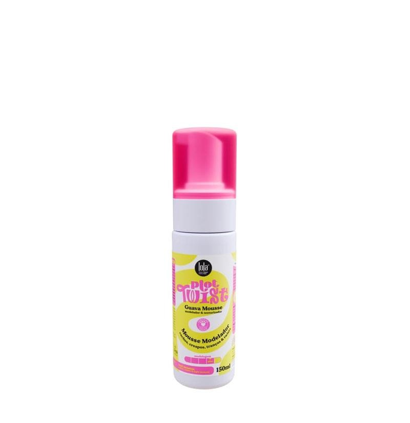 Trama Twist Guava Mousse Lola Cosmetics – Definición, Protección Térmica y Brillo 