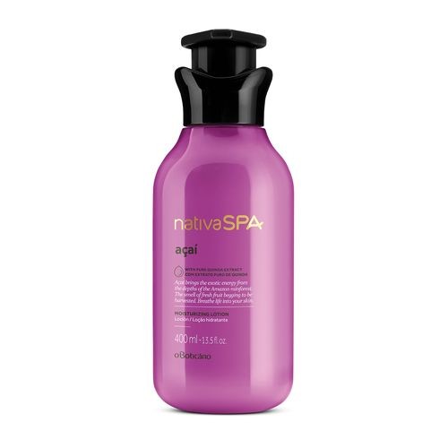 Crema Corporal Nativa SPA Açaí 400ml – Hidratación Profunda y Aroma Frutal Duradero