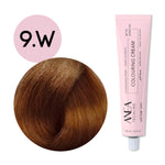 Tinte Anea 9.W Rubio Muy Claro Cálido 100ml - Color Permanente y Brillo Radiante