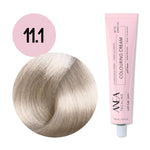 Tinte Anea 11.1 Rubio Ceniza Súper Aclarante 100ml - Color Permanente y Brillo Intenso