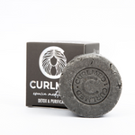 CurlMed Champú Sólido Detox y Purificante 80g - Limpieza Profunda y Regeneración Capilar