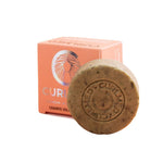 CurlMed Champú Sólido Calmante 80g - Hidratación y Alivio para Cuero Cabelludo Sensible