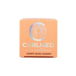 CurlMed Champú Sólido Calmante 80g - Hidratación y Alivio para Cuero Cabelludo Sensible