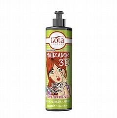 Matizador 3D Rojo Intenso Gota Dorada 300ml | Color Vibrante y Nutrición Profunda