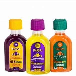 Pack Aceites Capilares Lola Pinga! Trío – Nutrición, Brillo y Suavidad en Cada Gota
