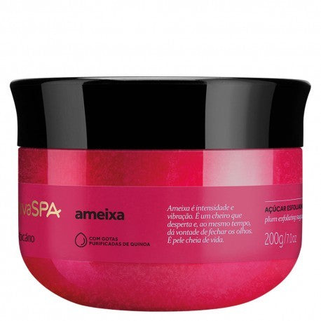 Azucar Exfoliante de Ameixa Nativa Spa 200gr-- Piel Limpia, Tersa y Renovada