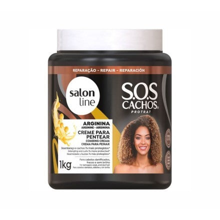 Crema De Peinar Arginina Salon line 1KG -