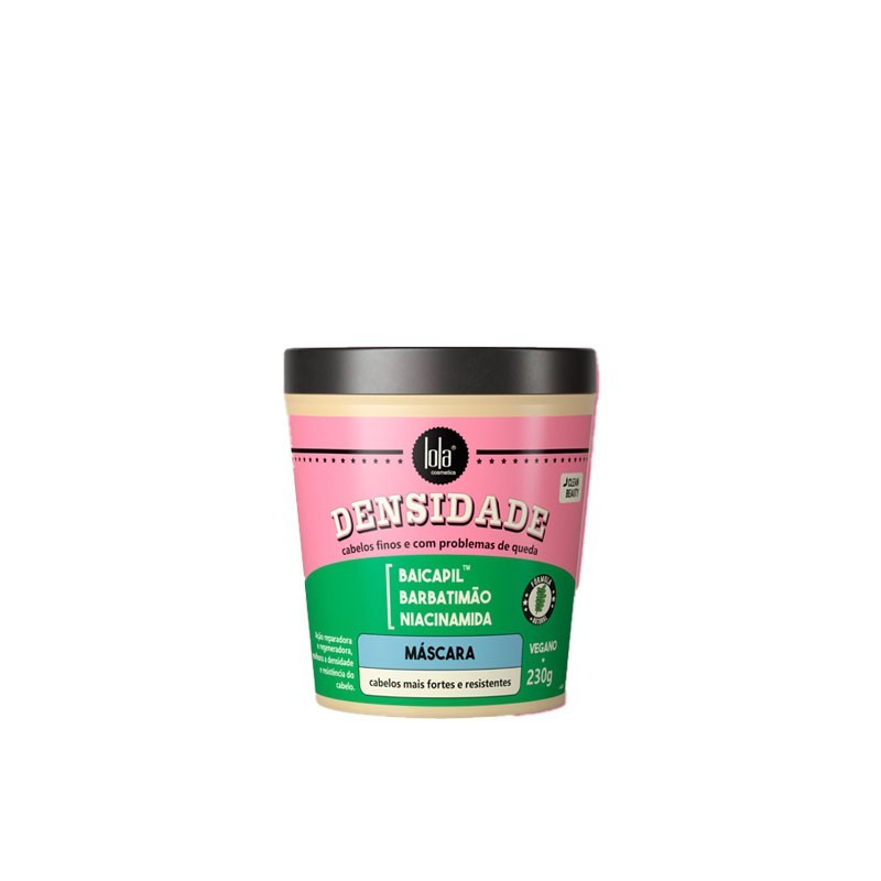 Lola Cosmetics Mascarilla Densidad 230g – Regeneración y Fortalecimiento para Cabello Fino y Quebradizo