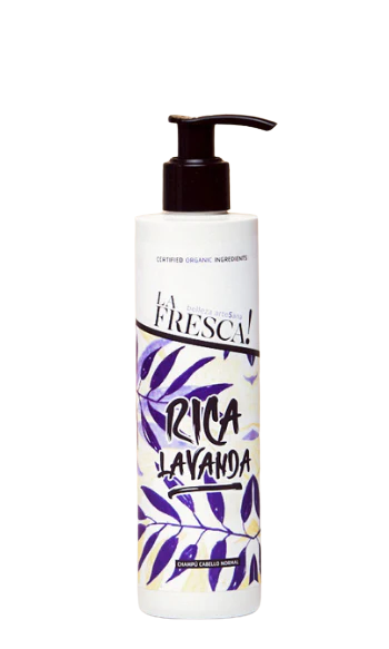 Champú Rica Lavanda La Fresca 250ml – Anticaída, Brillo y Relajación para el Cabello