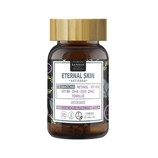 Eternal Skin Antiedad 60 Cápsulas BanBan | Nutricosmética para una Piel Joven
