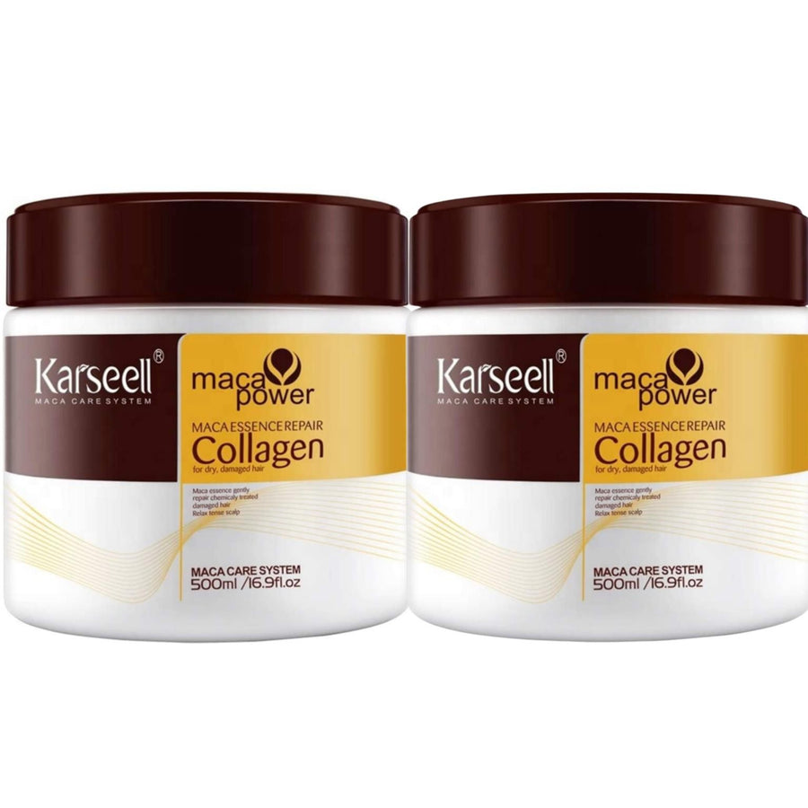 Pack de 2 Mascarillas Karseell 500ml - Volumen y Cuerpo Deslumbrante