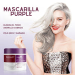 Karseell Mascarilla Purple 500ml - Neutraliza Amarillo y Nutre Cabello Decolorado