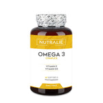 Omega 3 Complex Nutralie 60 cápsulas – EPA, DHA y Vitaminas para Corazón, Cerebro y Sistema Inmunitario