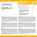 Omega 3 Complex Nutralie 60 cápsulas – EPA, DHA y Vitaminas para Corazón, Cerebro y Sistema Inmunitario