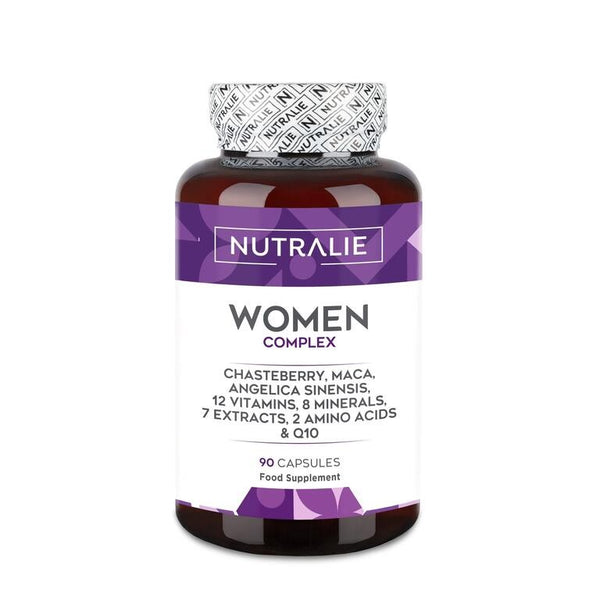 Women Complex Nutralie 90 cápsulas – Salud Femenina, Energía, Equilibrio Hormonal y Bienestar Sexual