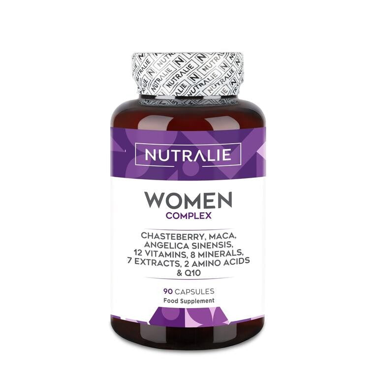 Women Complex Nutralie 90 cápsulas – Salud Femenina, Energía, Equilibrio Hormonal y Bienestar Sexual