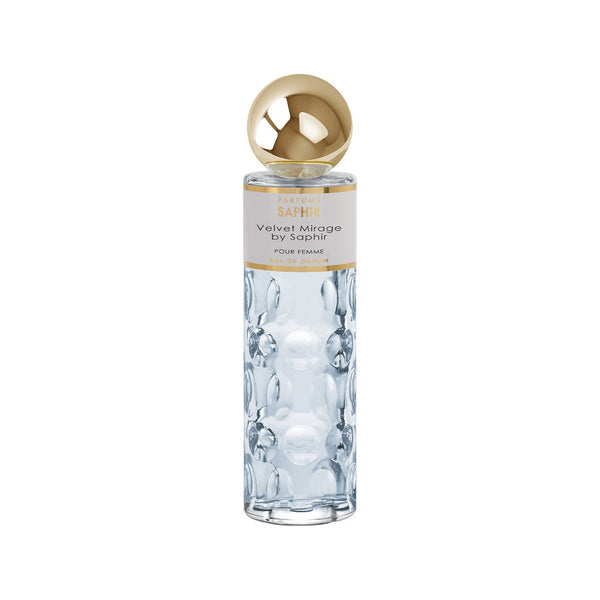 Velvet Mirage By Saphir 30ML – Perfume Oriental con Pimienta Rosa, Jazmín y Ámbar para Mujer