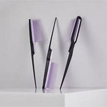 Tangle Teezer Back Combing Lilac – Cepillo Profesional para Cardar sin Dañar el Cabello con Volumen Duradero