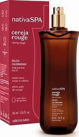 Aceite Multifuncional Glorioso Cereza Rouge 85ML – Hidratación Intensa para Cuerpo y Cabello con Aceite de Quinoa