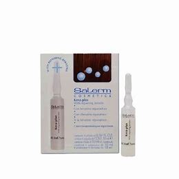 Ampolla Pro Keratina Salerm 4x13ML: Rellenador Capilar Profesional sin Enjuague