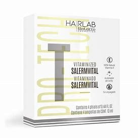 Ampolla SalermVital 4x13ML: Reparación Capilar con Vitamina E 100% Natural