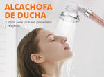 Cabezal de Ducha Ibergrif M22025 Alta Presión – 3 Modos, Filtro Purificante para Agua Dura y Cuidado Capilar
