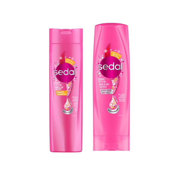 Pack Sedal Ceramidas Efecto Seda – Reparación, Brillo y Suavidad para Todo Tipo de Cabello