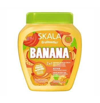 Skala Frutástica Sandía 2 en 1 – Crema Multiusos para Rizos con Aceite de Sandía, Argán y Vitaminas A y C