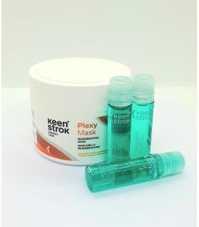 Ken Strok Pack Reparación Plex | Mascarilla + Ampollas | Cabello Dañado