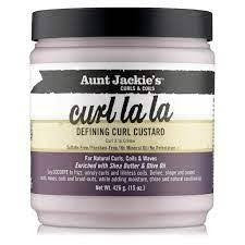 Natillas definidoras de rizos Curl La La de la tía Jackie