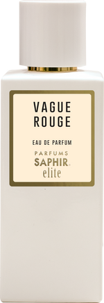 Saphir Elite Vague Rouge Eau de Parfum 100 ml - Perfume Unisex Floral-Ambarado con Jazmín, Ámbar y Resina de Abeto