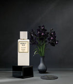 Saphir Elite Moonlit Silk Eau de Parfum 100 ml - Perfume Unisex Oriental Floral con Ciruela, Orquídea Negra y Pachuli