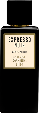 Saphir Elite Expresso Noir Eau de Parfum 100 ml - Perfume Unisex Oriental Gourmand con Café, Cacao y Almizcle Blanco