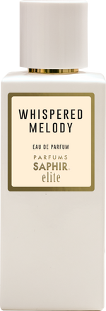Saphir Elite Whispered Melody Eau de Parfum 100 ml – Perfume Unisex Oriental Floral con Ciruela, Orquídea Negra y Pachuli