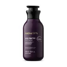 Hidratante Corporal Nativa SPA Uva Merlot 400 ml – Piel Firme, Hidratada y Perfume Envolvente de O Boticário