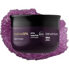 Exfoliante Corporal Nativa Spa Uva Merlot 200ml