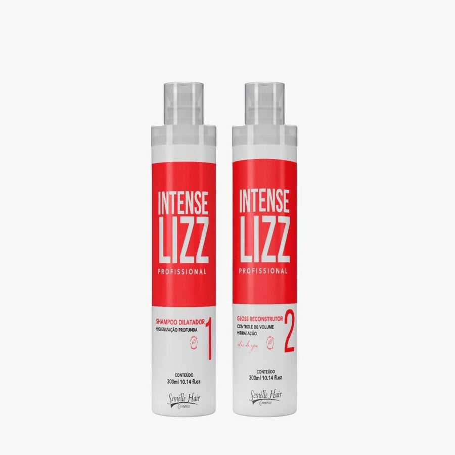 Progressiva Brasileña Intense Lizz Semelle Hair 300ml – Alisado Profesional con Aceite de Ojon
