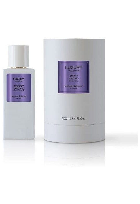 Ebony Orchid Eau de Parfum 100 ml – Alvarez Gómez Luxury | Elegancia floral oriental con orquídea negra y pachulí