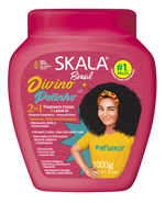 Skala Divino Potinho 2 en 1 de1 kg | Crema Tratamiento & Peinar para Rizos Kids