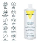 Champú de Jengibre Valquer 1000 ml | Fortalece, Estimula Crecimiento y Reduce Caspa