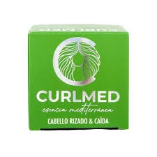 CurlMed Champú Sólido Proteínas 80 g | Rizos Fuertes, Limpieza Profunda y Anticaída