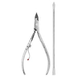 Kit Alicate de Cutículas + Bajapieles Mundial 778-E – Acero Inoxidable y Corte Preciso