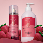 Pack Cuide-se Bem Fresa con Leche - Hidratación y Perfume Diario
