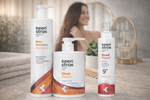 Pack Keen Strok Reparación Total Profesional | Champú 1L + Mascarilla 1kg + Reparador 9 Segundos