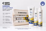 Pack Frizz Control Keen Strok | Champú + Acondicionador + Spray + Neceser de Regalo | Edición Limitada