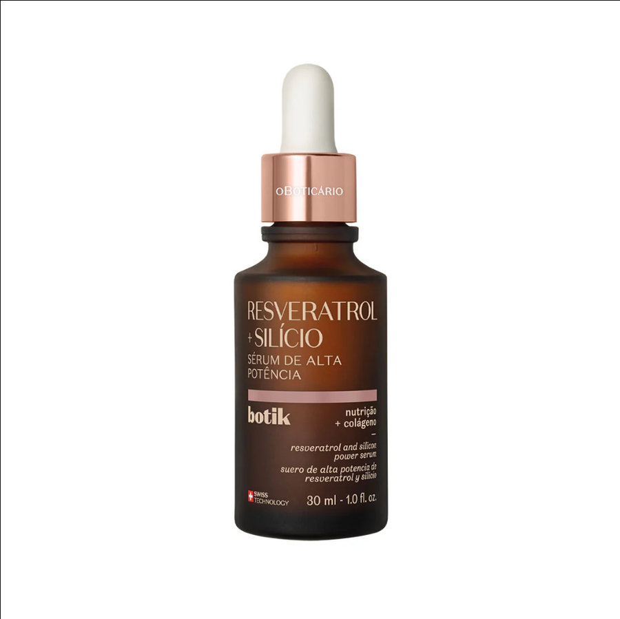 Sérum Alta Potencia Botik Resveratrol + Silicio 30ml – Tratamiento Reafirmante para Piel Madura