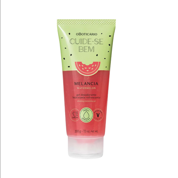 Gel Hidratante Refrescante Cuide-se Bem Sandía | Hidratación Ligera y Vegana